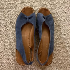 Suede sandals
